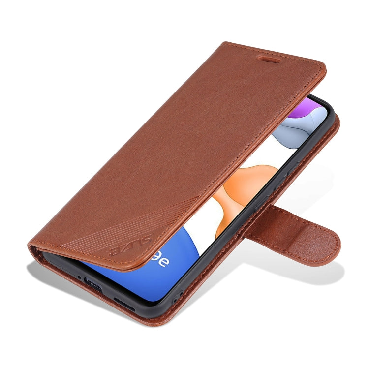 For vivo S9e AZNS Sheepskin Texture Horizontal Flip Leather Case with Holder & Card Slots & Wallet
