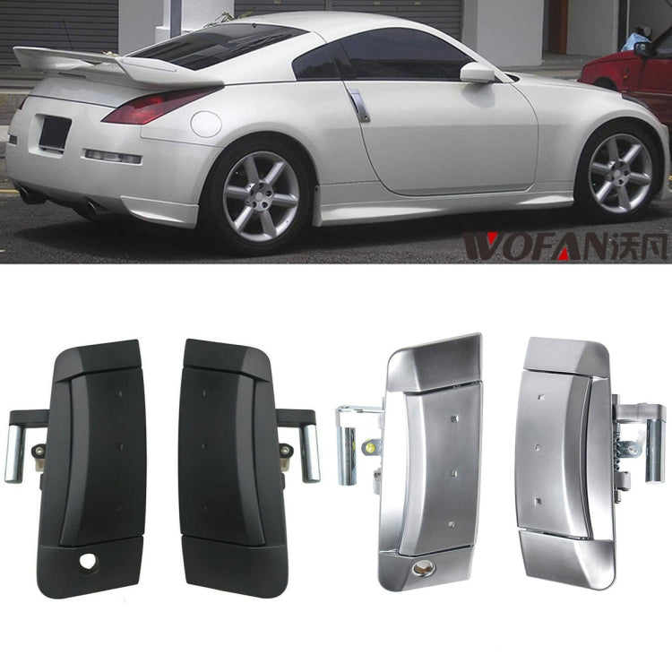 1 Pair Car Front Door Outside Handle 80607-CD41E+80606-CD01E for Nissan 350Z 2003-2009
