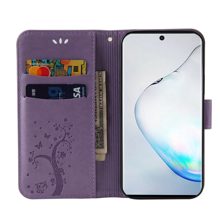 For OnePlus Nord Embossed Lucky Tree Horizontal Flip Leather Case with Holder & Card Slot & Wallet & Lanyard