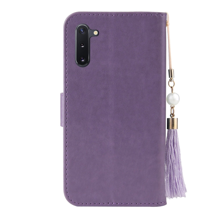 For OnePlus Nord Embossed Lucky Tree Horizontal Flip Leather Case with Holder & Card Slot & Wallet & Lanyard