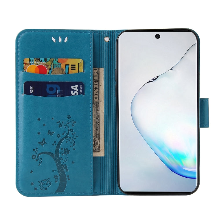 For OnePlus Nord Embossed Lucky Tree Horizontal Flip Leather Case with Holder & Card Slot & Wallet & Lanyard