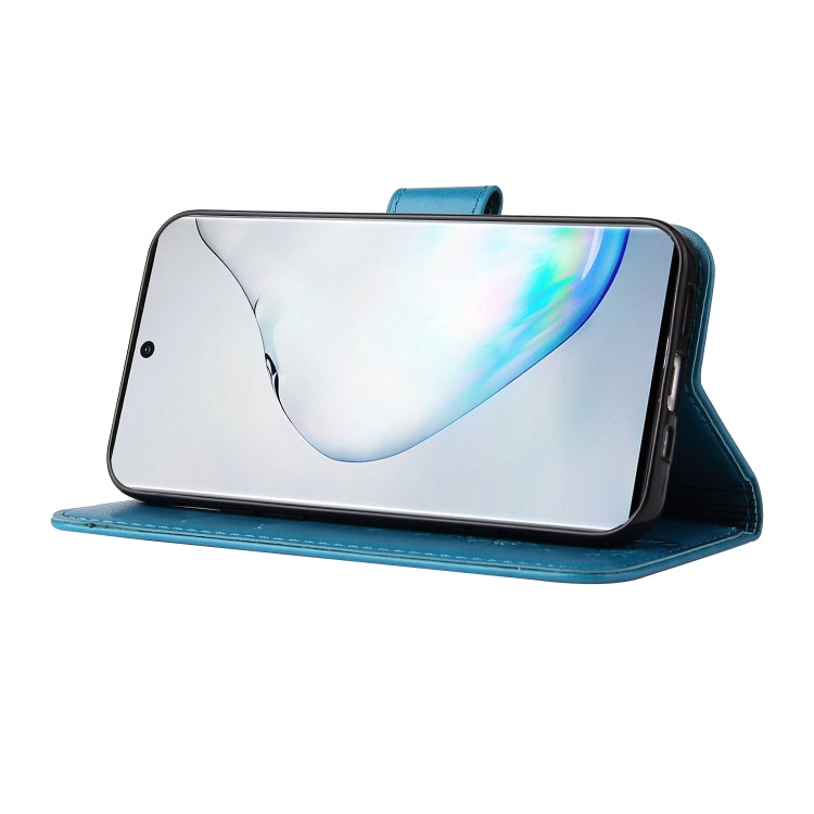 For OnePlus Nord Embossed Lucky Tree Horizontal Flip Leather Case with Holder & Card Slot & Wallet & Lanyard