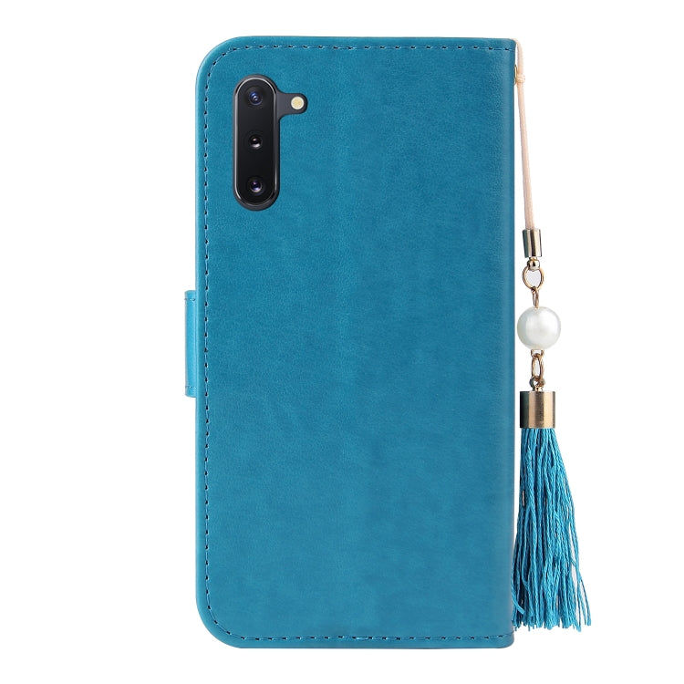 For OnePlus Nord Embossed Lucky Tree Horizontal Flip Leather Case with Holder & Card Slot & Wallet & Lanyard