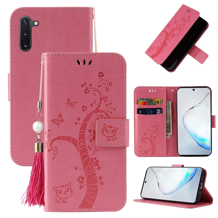 For OnePlus Nord Embossed Lucky Tree Horizontal Flip Leather Case with Holder & Card Slot & Wallet & Lanyard