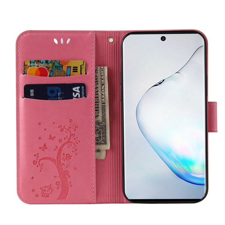 For OnePlus Nord Embossed Lucky Tree Horizontal Flip Leather Case with Holder & Card Slot & Wallet & Lanyard