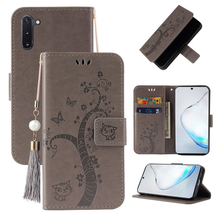 For OnePlus Nord Embossed Lucky Tree Horizontal Flip Leather Case with Holder & Card Slot & Wallet & Lanyard