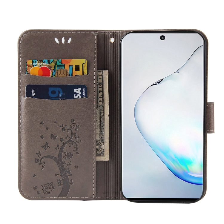 For OnePlus Nord Embossed Lucky Tree Horizontal Flip Leather Case with Holder & Card Slot & Wallet & Lanyard