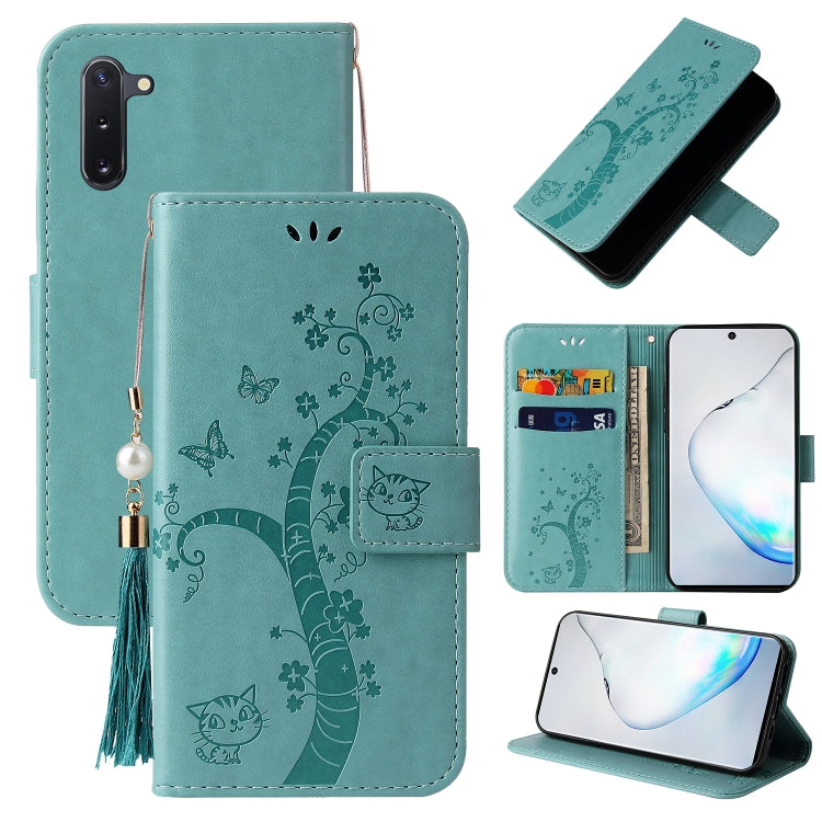 For OnePlus Nord Embossed Lucky Tree Horizontal Flip Leather Case with Holder & Card Slot & Wallet & Lanyard