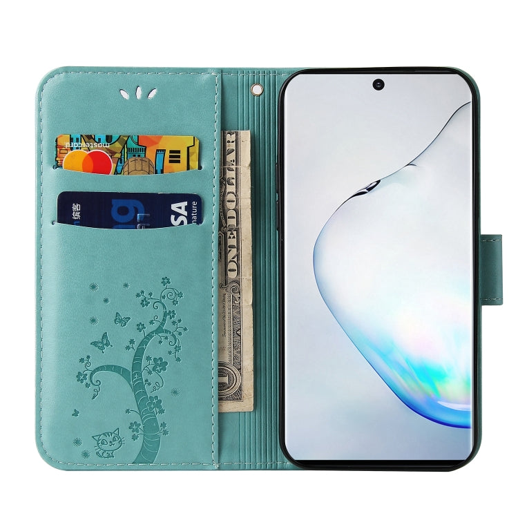 For OnePlus Nord Embossed Lucky Tree Horizontal Flip Leather Case with Holder & Card Slot & Wallet & Lanyard