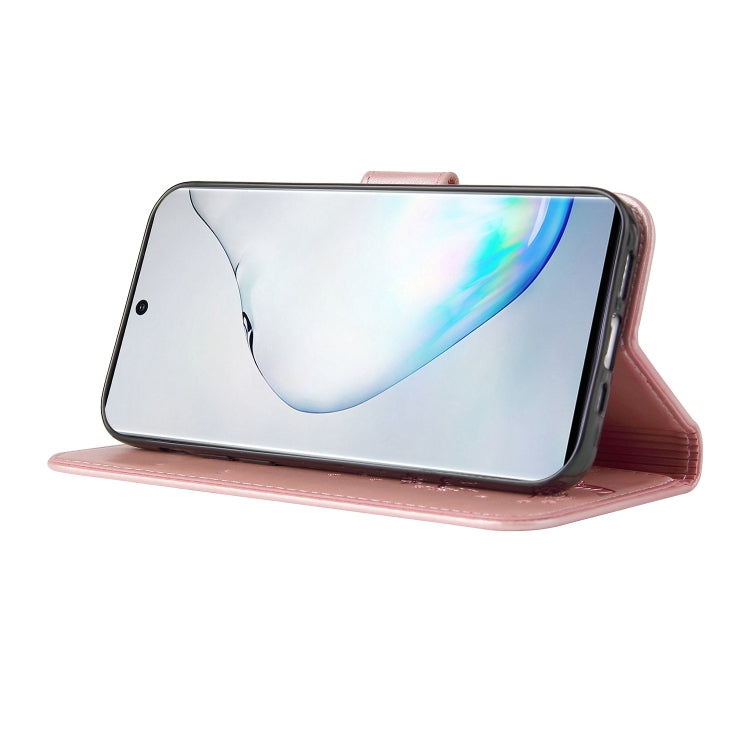 For OnePlus Nord Embossed Lucky Tree Horizontal Flip Leather Case with Holder & Card Slot & Wallet & Lanyard