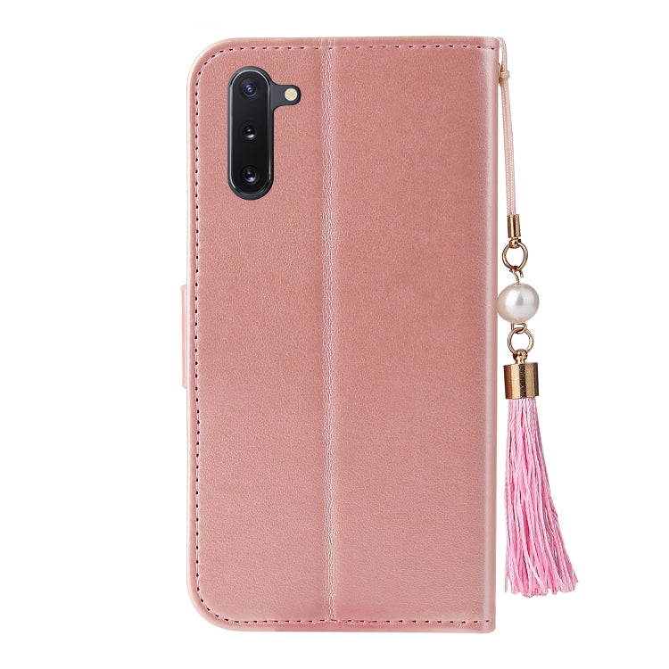 For OnePlus Nord Embossed Lucky Tree Horizontal Flip Leather Case with Holder & Card Slot & Wallet & Lanyard
