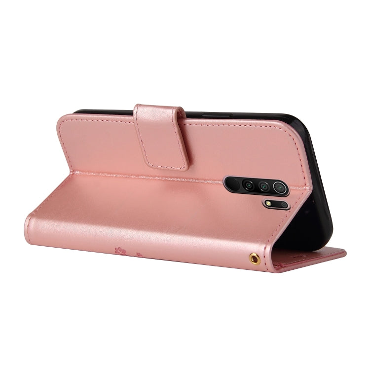 For Xiaomi Redmi 9 Embossed Lucky Tree Horizontal Flip Leather Case with Holder & Card Slot & Wallet & Lanyard