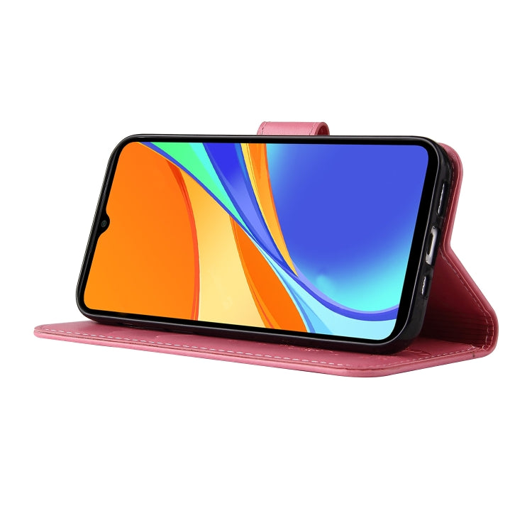 For Xiaomi Redmi 9C Embossed Lucky Tree Horizontal Flip Leather Case with Holder & Card Slot & Wallet & Lanyard