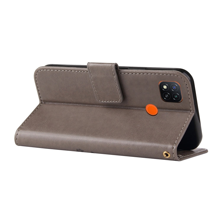 For Xiaomi Redmi 9C Embossed Lucky Tree Horizontal Flip Leather Case with Holder & Card Slot & Wallet & Lanyard