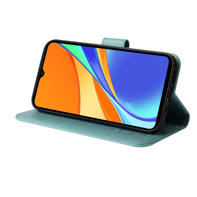 For Xiaomi Redmi 9C Embossed Lucky Tree Horizontal Flip Leather Case with Holder & Card Slot & Wallet & Lanyard