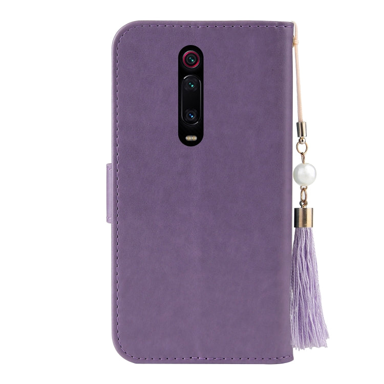 For Xiaomi Redmi K20 Embossed Lucky Tree Horizontal Flip Leather Case with Holder & Card Slot & Wallet & Lanyard