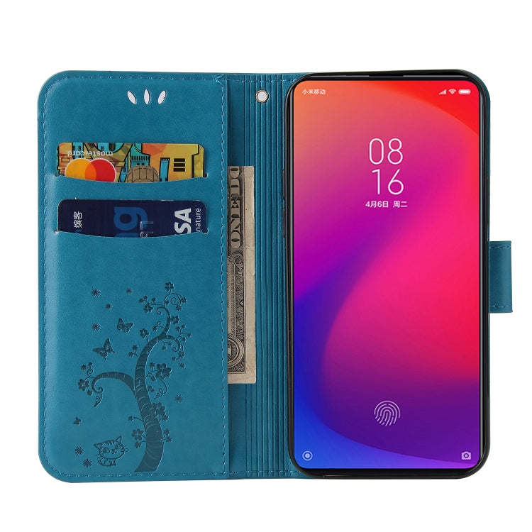 For Xiaomi Redmi K20 Embossed Lucky Tree Horizontal Flip Leather Case with Holder & Card Slot & Wallet & Lanyard