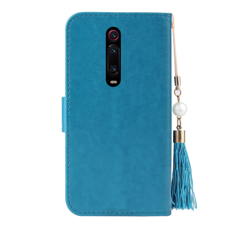 For Xiaomi Redmi K20 Embossed Lucky Tree Horizontal Flip Leather Case with Holder & Card Slot & Wallet & Lanyard