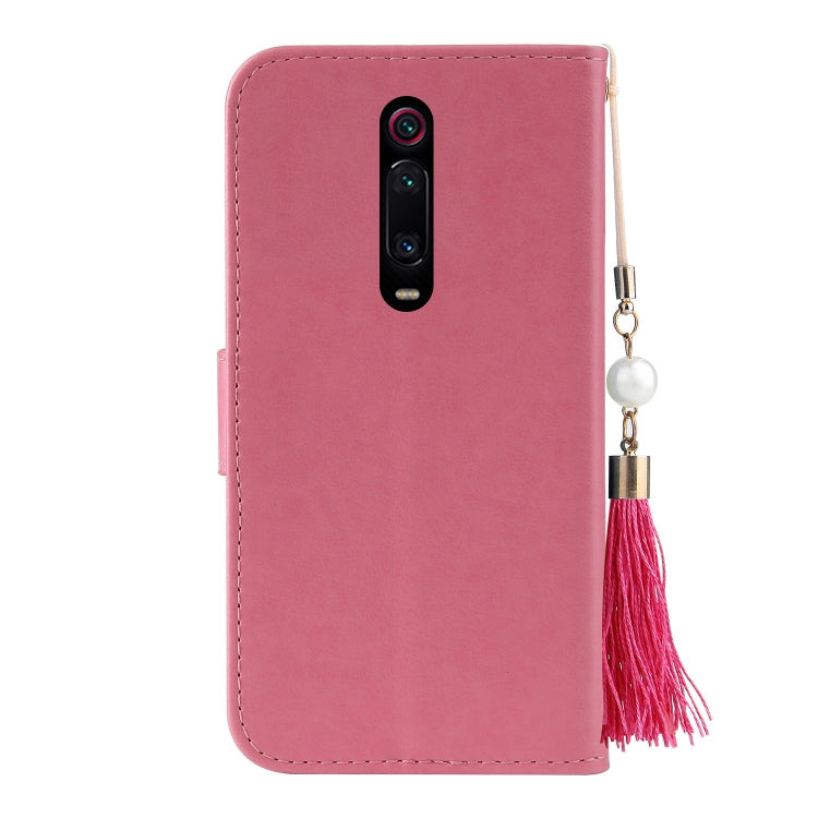 For Xiaomi Redmi K20 Embossed Lucky Tree Horizontal Flip Leather Case with Holder & Card Slot & Wallet & Lanyard