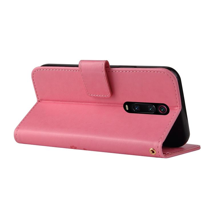 For Xiaomi Redmi K20 Embossed Lucky Tree Horizontal Flip Leather Case with Holder & Card Slot & Wallet & Lanyard