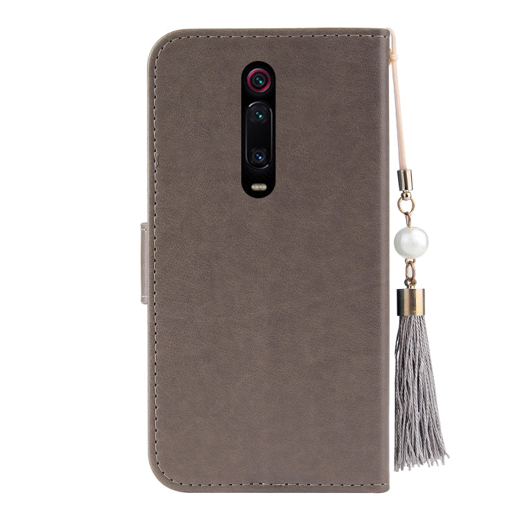 For Xiaomi Redmi K20 Embossed Lucky Tree Horizontal Flip Leather Case with Holder & Card Slot & Wallet & Lanyard