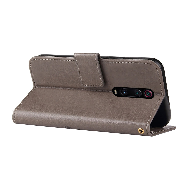 For Xiaomi Redmi K20 Embossed Lucky Tree Horizontal Flip Leather Case with Holder & Card Slot & Wallet & Lanyard