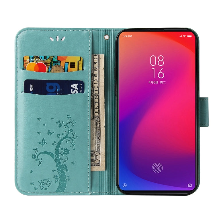 For Xiaomi Redmi K20 Embossed Lucky Tree Horizontal Flip Leather Case with Holder & Card Slot & Wallet & Lanyard