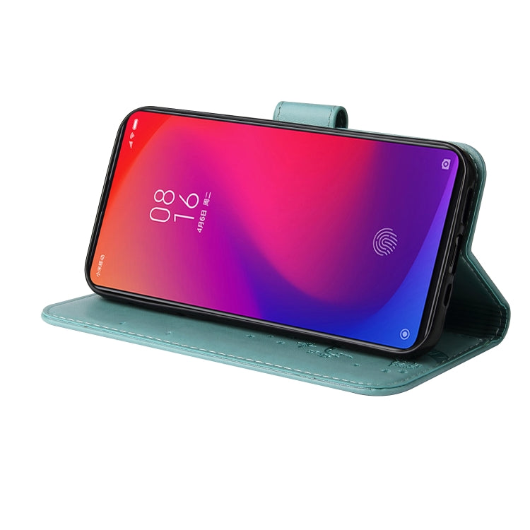 For Xiaomi Redmi K20 Embossed Lucky Tree Horizontal Flip Leather Case with Holder & Card Slot & Wallet & Lanyard