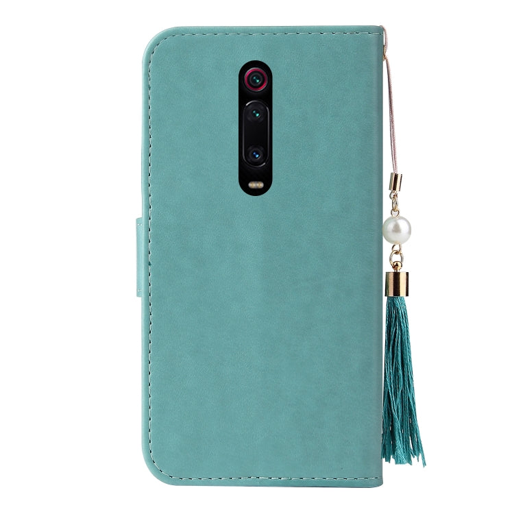 For Xiaomi Redmi K20 Embossed Lucky Tree Horizontal Flip Leather Case with Holder & Card Slot & Wallet & Lanyard
