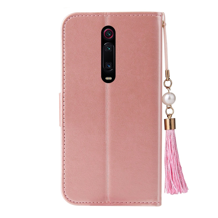 For Xiaomi Redmi K20 Embossed Lucky Tree Horizontal Flip Leather Case with Holder & Card Slot & Wallet & Lanyard