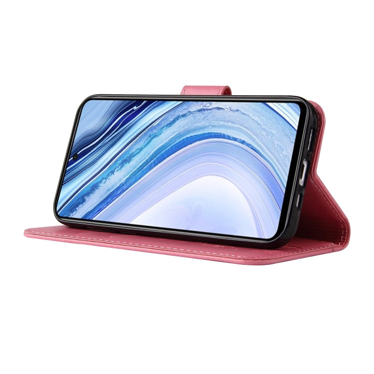 For Xiaomi Redmi Note 9S Embossed Lucky Tree Horizontal Flip Leather Case with Holder & Card Slot & Wallet & Lanyard