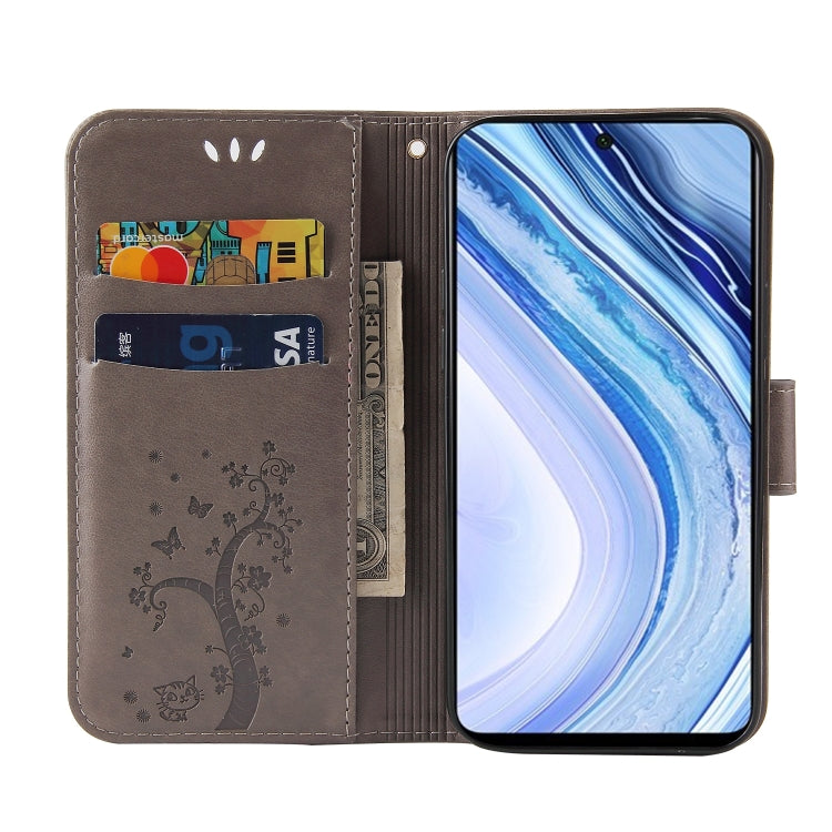 For Xiaomi Redmi Note 9S Embossed Lucky Tree Horizontal Flip Leather Case with Holder & Card Slot & Wallet & Lanyard