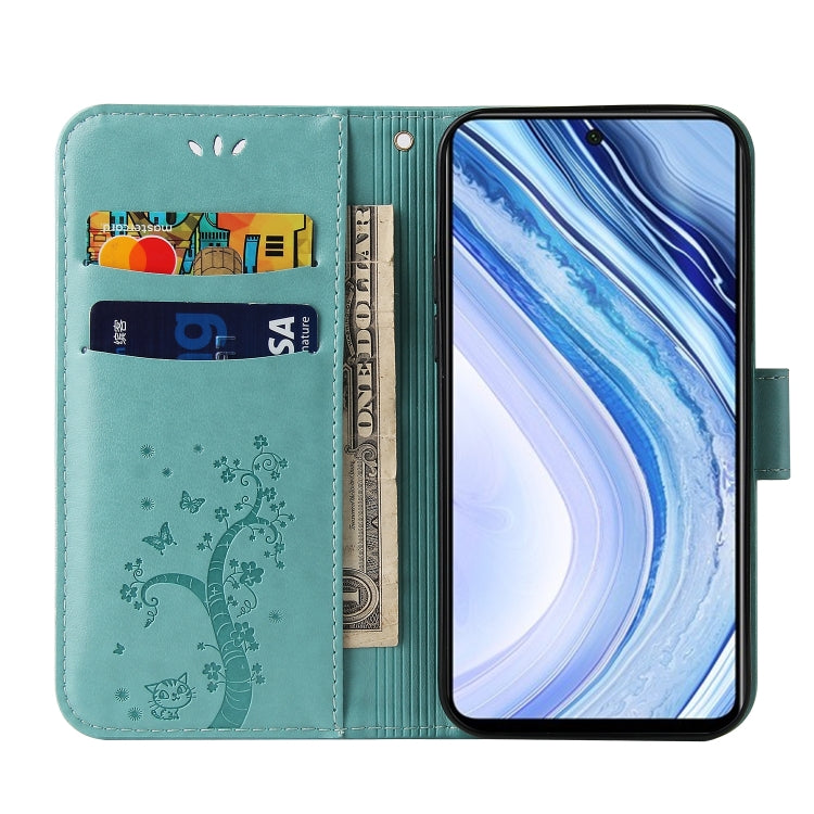 For Xiaomi Redmi Note 9S Embossed Lucky Tree Horizontal Flip Leather Case with Holder & Card Slot & Wallet & Lanyard