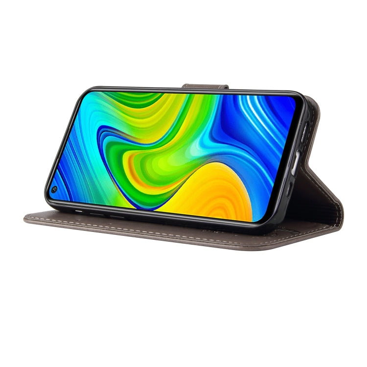 For Xiaomi Redmi Note 9 Embossed Lucky Tree Horizontal Flip Leather Case with Holder & Card Slot & Wallet & Lanyard