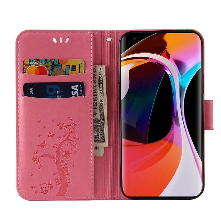 For Xiaomi Mi 10 Embossed Lucky Tree Horizontal Flip Leather Case with Holder & Card Slot & Wallet & Lanyard