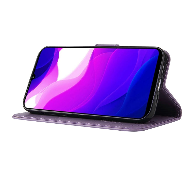 For Xiaomi Mi 10 Lite Embossed Lucky Tree Horizontal Flip Leather Case with Holder & Card Slot & Wallet & Lanyard