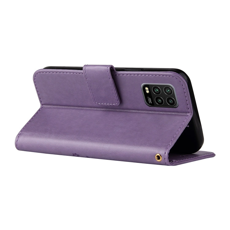 For Xiaomi Mi 10 Lite Embossed Lucky Tree Horizontal Flip Leather Case with Holder & Card Slot & Wallet & Lanyard