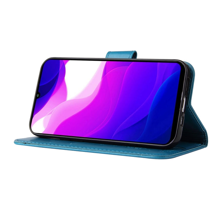 For Xiaomi Mi 10 Lite Embossed Lucky Tree Horizontal Flip Leather Case with Holder & Card Slot & Wallet & Lanyard