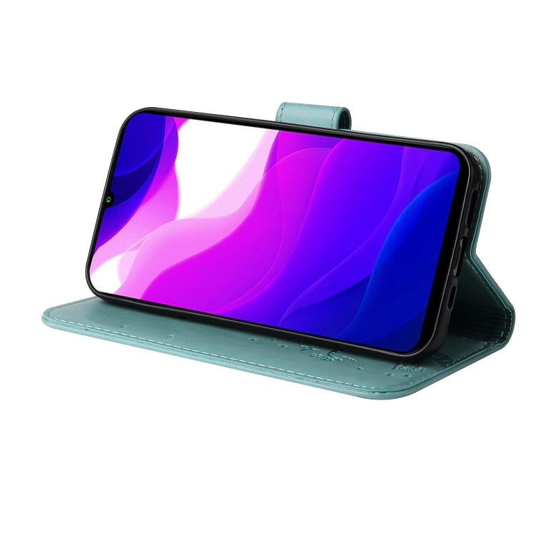 For Xiaomi Mi 10 Lite Embossed Lucky Tree Horizontal Flip Leather Case with Holder & Card Slot & Wallet & Lanyard