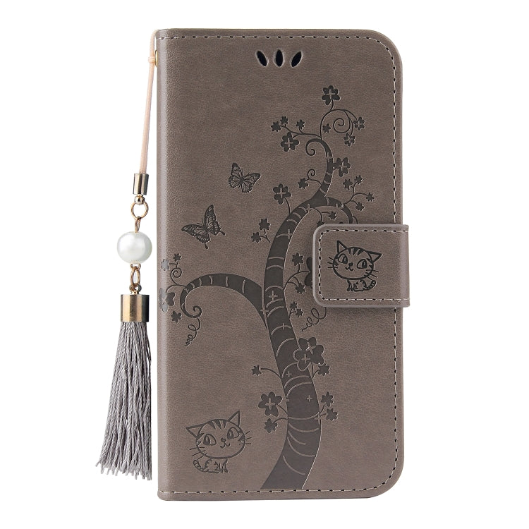 For Xiaomi Mi A3 Embossed Lucky Tree Horizontal Flip Leather Case with Holder & Card Slot & Wallet & Lanyard