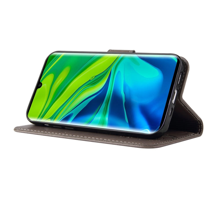 For Xiaomi Mi Note 10 Embossed Lucky Tree Horizontal Flip Leather Case with Holder & Card Slot & Wallet & Lanyard