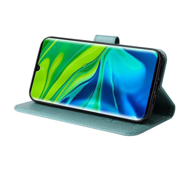 For Xiaomi Mi Note 10 Embossed Lucky Tree Horizontal Flip Leather Case with Holder & Card Slot & Wallet & Lanyard