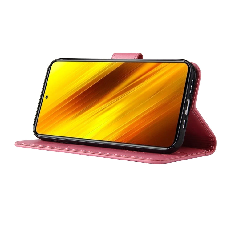 For Xiaomi Poco X3 Embossed Lucky Tree Horizontal Flip Leather Case with Holder & Card Slot & Wallet & Lanyard