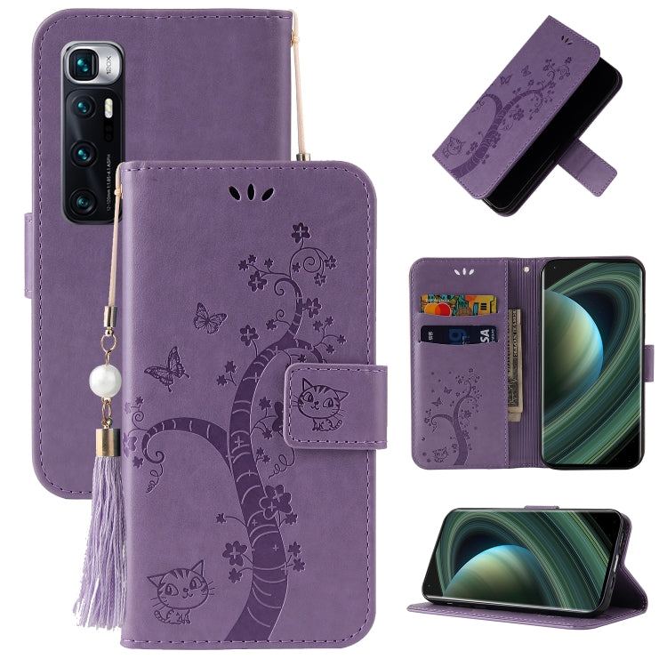 For Xiaomi Mi 10 Ultra Embossed Lucky Tree Horizontal Flip Leather Case with Holder & Card Slot & Wallet & Lanyard