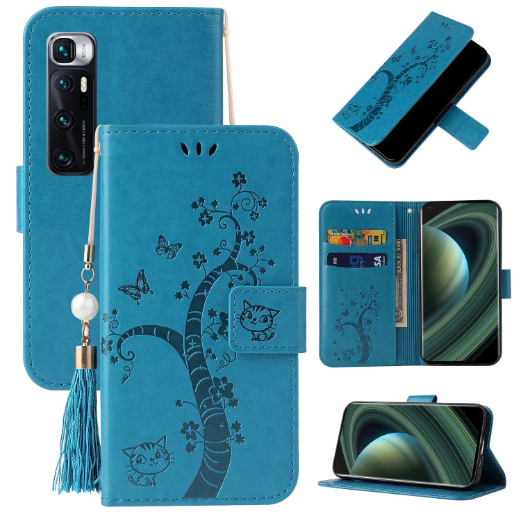 For Xiaomi Mi 10 Ultra Embossed Lucky Tree Horizontal Flip Leather Case with Holder & Card Slot & Wallet & Lanyard