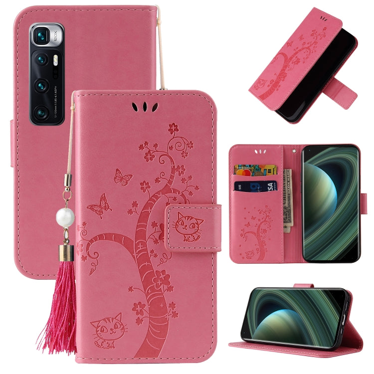 For Xiaomi Mi 10 Ultra Embossed Lucky Tree Horizontal Flip Leather Case with Holder & Card Slot & Wallet & Lanyard