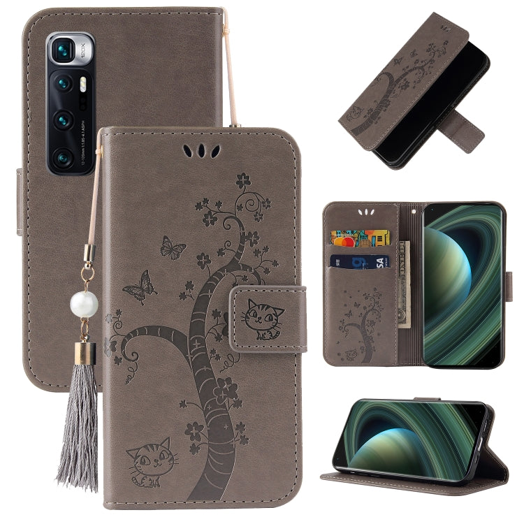 For Xiaomi Mi 10 Ultra Embossed Lucky Tree Horizontal Flip Leather Case with Holder & Card Slot & Wallet & Lanyard