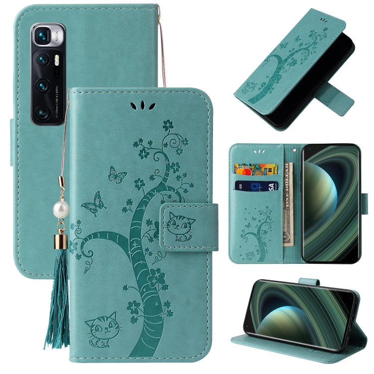 For Xiaomi Mi 10 Ultra Embossed Lucky Tree Horizontal Flip Leather Case with Holder & Card Slot & Wallet & Lanyard