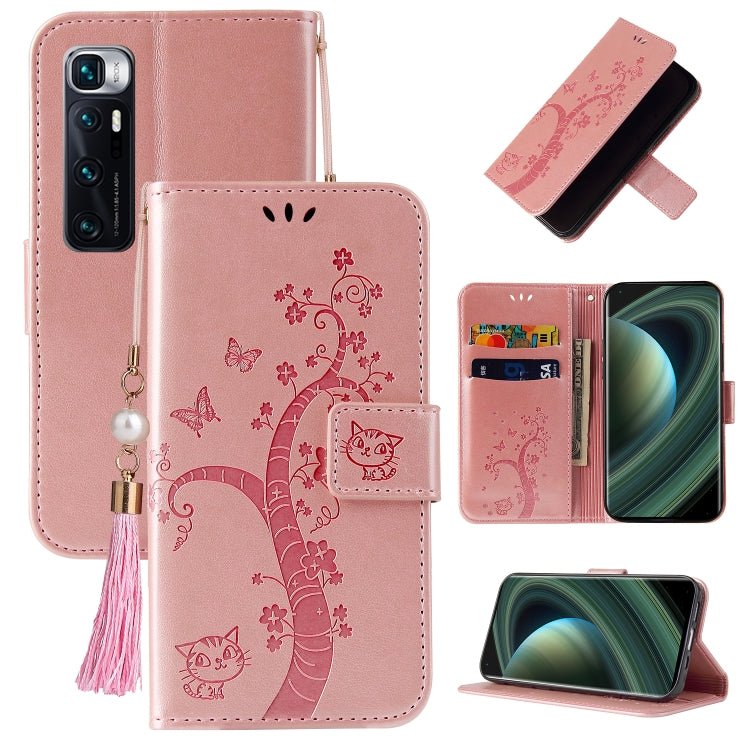 For Xiaomi Mi 10 Ultra Embossed Lucky Tree Horizontal Flip Leather Case with Holder & Card Slot & Wallet & Lanyard