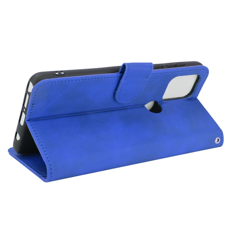 For Motorola Moto G Stylus 5G Solid Color Skin Feel Magnetic Buckle Horizontal Flip Calf Texture PU Leather Case with Holder & Card Slots & Wallet